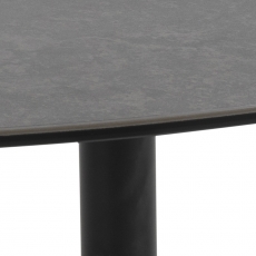 Konferenčný stolík Barnsley, 100 cm, čierna - 6
