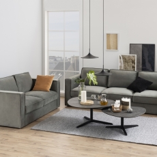 Konferenčný stolík Barnsley, 100 cm, čierna - 8
