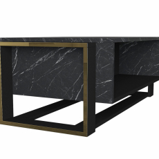 Konferenčný stolík Bianco, 106 cm, čierna - 6