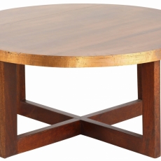 Konferenčný stolík Binde, 50 cm, hnedá - 1