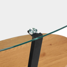 Konferenčný stolík Blaine, 110 cm, prírodný - 4