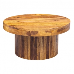 Konferenčný stolík Bork, 60 cm, masív Sheesham