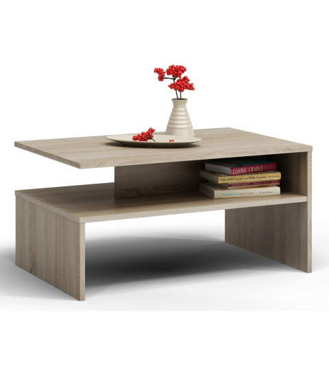 Konferenčný stolík Boston, 90 cm, dub sonoma