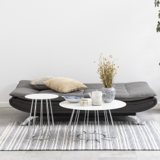Konferenčný stolík Casia, 80 cm, biela - 8