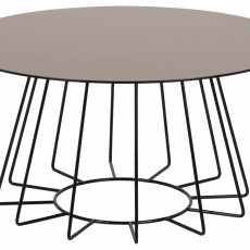 Konferenčný stolík Casia, 80 cm, čierna - 1