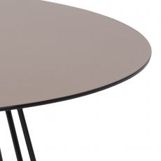 Konferenčný stolík Casia, 80 cm, čierna - 6