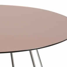 Konferenčný stolík Casia, 80 cm, strieborná - 2