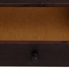 Konferenčný stolík Chico, 60 cm, tmavohnedá - 5