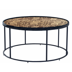 Konferenčný stolík Chloe, 91 cm, čierna