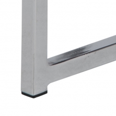 Konferenčný stolík Cross, 50 cm, čierna - 3