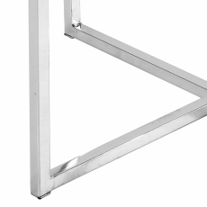 Konferenčný stolík Cross, 55 cm, čierna - 4