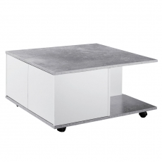 Konferenčný stolík Dera, 70 cm, sivá - 8
