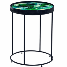 Konferenčný stolík Galantis, 47 cm, zelená - 1