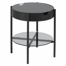 Konferenčný stolík Gerran, 45 cm, čierna - 1