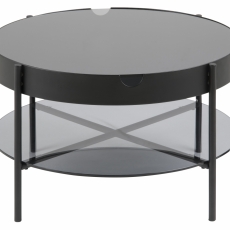 Konferenčný stolík Gerran, 75 cm, čierna - 2
