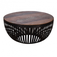 Konferenčný stolík Gia, 70 cm, hnedá