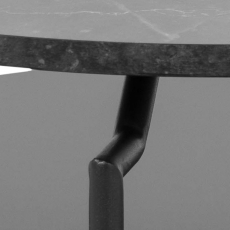Konferenčný stolík Goldington, 80 cm, čierna - 8