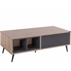 Konferenčný stolík Grap, 120 cm, hnedá