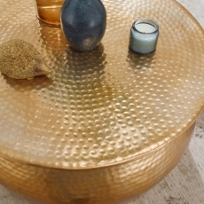 Konferenčný stolík Guza, 60 cm, zlatá - 5