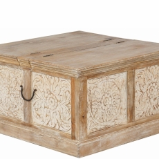 Konferenčný stolík Hira, 90 cm, béžová - 1