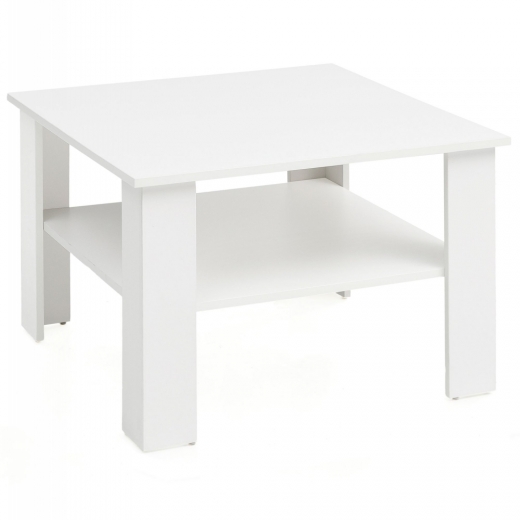 Konferenčný stolík Ilja, 60 cm, biela - 1