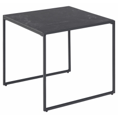 Konferenčný stolík Infinity, 50 cm, čierna