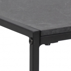 Konferenčný stolík Infinity, 80 cm, čierna - 5