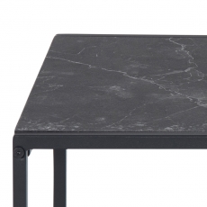 Konferenčný stolík Infinity (SADA 2 ks), 50 cm, čierna - 4