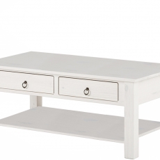 Konferenčný stolík Inge, 60 cm, biela - 3