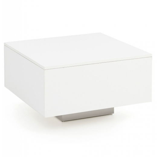 Konferenčný stolík Iona, 60 cm, biela - 1