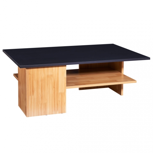 Konferenčný stolík Jelly, 90 cm, čierna - 1