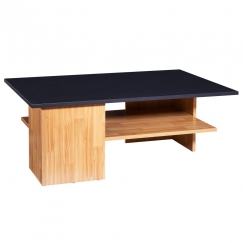 Konferenčný stolík Jelly, 90 cm, čierna