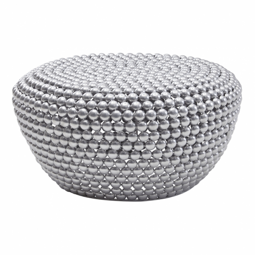 Konferenčný stolík Juhana, 60 cm, strieborná - 1