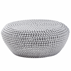 Konferenčný stolík Juhana, 85 cm, strieborná - 1