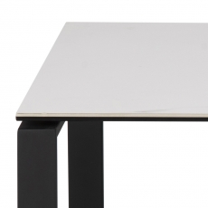Konferenčný stolík Katrine (SADA 2ks), 115 cm, biela - 3