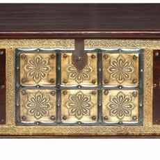 Konferenčný stolík Kayle, 100 cm, Sheesham - 2