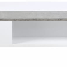Konferenčný stolík Keyon, 110 cm, dub / biela - 2