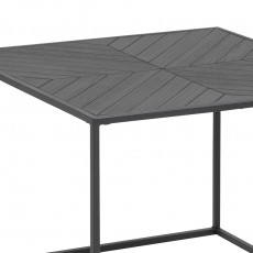Konferenčný stolík Kortez, 60 cm, čierna - 3