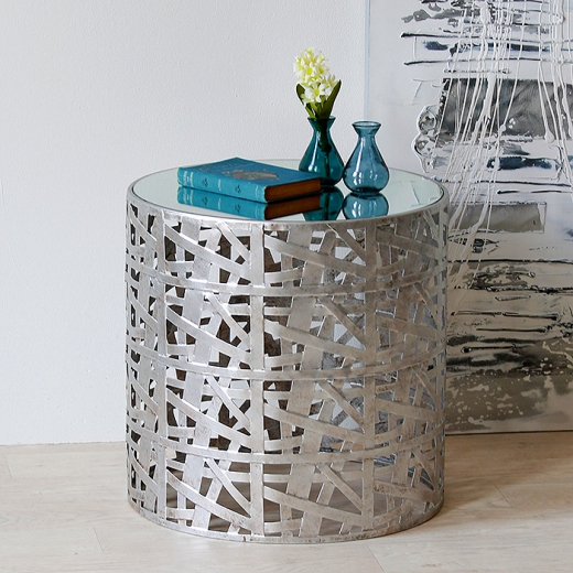 Konferenčný stolík kovový Mephis, 49 cm - 1