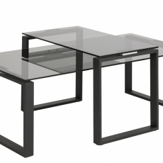 Konferenčný stolík Leila, 115 cm, čierna - 1