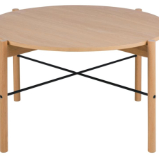 Konferenčný stolík Leka, 80 cm, dub - 2
