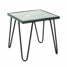 Konferenčný stolík Leo, 50 cm, antracitová - 1
