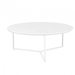 Konferenčný stolík Lilly, 80 cm, biela