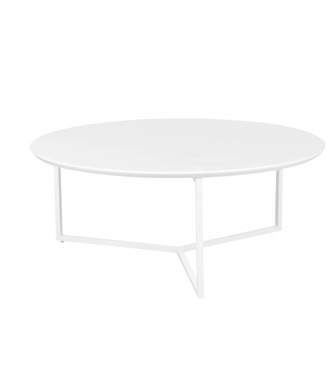 Konferenčný stolík Lilly, 80 cm, biela