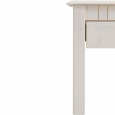 Konferenčný stolík Linde, 110 cm, biela - 7