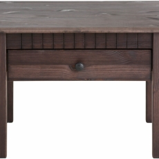 Konferenčný stolík Linde, 60 cm, hnedá - 2