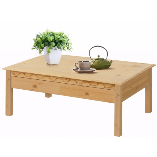 Konferenčný stolík Londa, 110 cm, borovica - 1