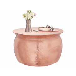 Konferenčný stolík Lori, 79 cm, medená
