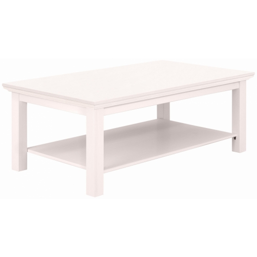 Konferenčný stolík Meliss, 120 cm, biela - 1