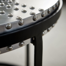 Konferenčný stolík Mett, 56 cm, kov - 7